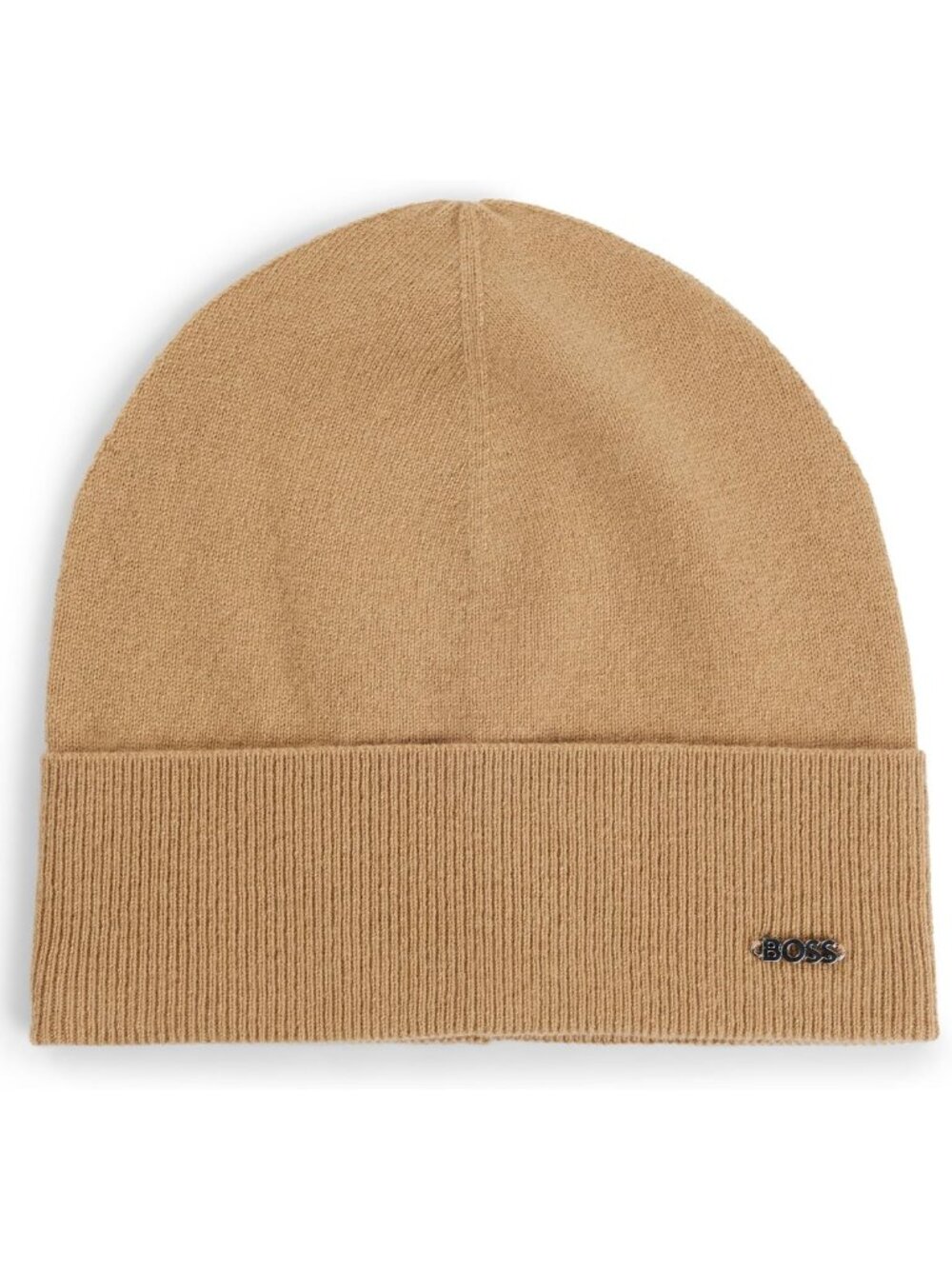 Cozy Women's Solid Ribbed Knit Beanie Hat - Warm Winter Accessory for Style